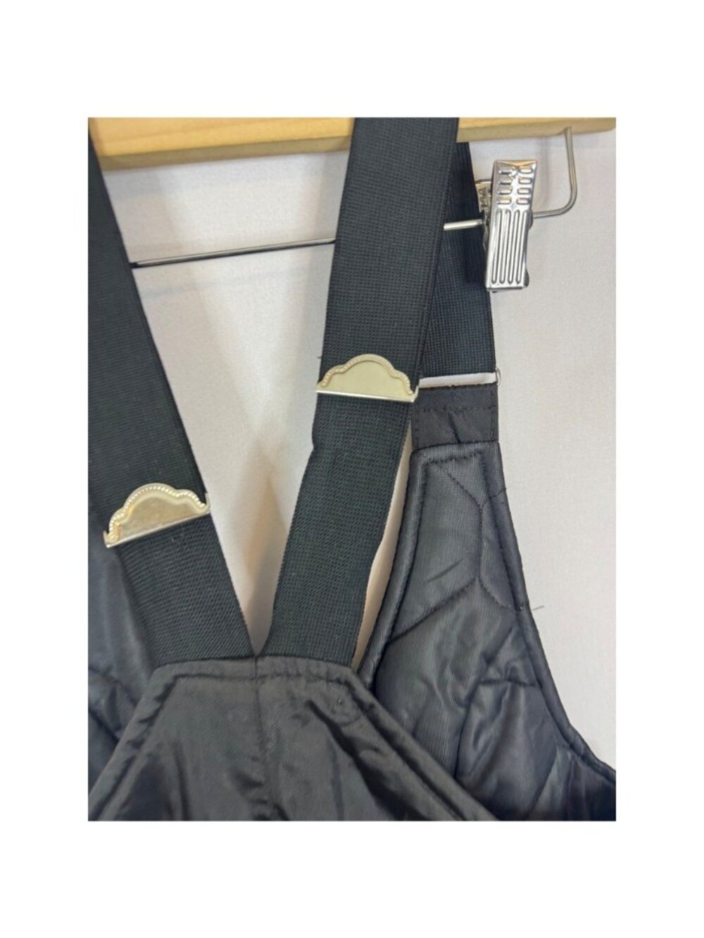 Vintage Ski-Doo Bombardier Snow Bib Overalls Ski Snowmobile Pants Womens 14 - Picture 3 of 12
